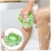 2PCS Loofah, 2 in 1 Fine Mesh Shower Loofah and Soap Storage Washcloth, Bath Sponge with Drawstring, Portable Hanging Body Scrubbe for Exfoliating view 3