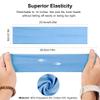 Ztomine Headbands for Women, 8pcs Stretchy Non Slip Soft Cotton Cloth Hair Bands for Sports, Workout, Yoga and Running view 3