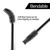 BTYMS 1200 Pieces Disposable Mascara Wands Eyelash Brush Brow Brushes Applicators Lash Spoolies for Eye Lash Extension - Black view 3
