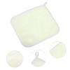 VOCOSTE Elasticity Body Scrub Towel Body Scrubber for Shower 10.24"x8.66" Beige 1 Pc view 3