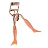 VOCOSTE 1Pc Women Fishtail Handle Eyelash Curler for Beauty Parlor Travel Rose Gold Tone view 1