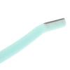 VOCOSTE 1 Pc Straight Handle Long Type Eyebrow Trimmer for Bathroom Travel Toilet Green view 3