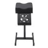 CNCEST Pedicure Stool Chair, Salon Lift Stool, Footrest for Pedicure Adjustable SPA Beauty Stand Stool for Salons, Commercial Use in The Spa (Black) view 1