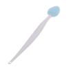 VOCOSTE Soft Plastic Silicone Cleansing Brush 5.31"x0.87" Heart-Shaped Nose Blue 1 Pc view 1