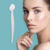 VOCOSTE Soft Plastic Silicone Cleansing Brush 5.31"x0.87" Heart-Shaped Nose White 1 Pc view 2
