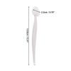 VOCOSTE Soft Plastic Silicone Cleansing Brush 5.31"x0.87" Heart-Shaped Nose White 1 Pc view 4
