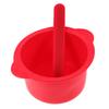 minkissy 2sets Silicone Wax Warmer Liner Bowls for Hair Removal High-temperature Resistant Wax Melting Bowls with Sticks Silicone Pot for Home and Salon Use view 1