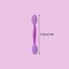 BFLCTTBD 25 PCS Foam Eyeshadow Applicators Purple Disposable Eyeshadow Sponge Sticks Double Sided Eyeshadow Brush Tip Eye Makeup Sponges view 2