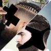 Beard Shaper Kit, 5 Piece Beard Shaping & Styling Tool, Beard Shaping Tool for Men, Beard Lineup Guide Template, Beard Styling Tool for Hairline Neckline (Black) view 4