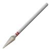 HYTOOS 4mm Long Bud Cuticle Clean Nail Drill Bit, Russian Diamond Nail Bits Professional Safety Under Nail Cleaner Burr for Cuticle Dead Skin, Electric Nails Drill Accessories, Fine view 1