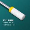 ZagYing Tungsten Carbide Nail Drill Bit Electric Manicure Drills for Milling Cutter Ceramic Nail Burr Pedicure Accessories view 2