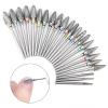ZagYing Tungsten Carbide Nail Drill Bit Electric Manicure Drills for Milling Cutter Ceramic Nail Burr Pedicure Accessories view 3
