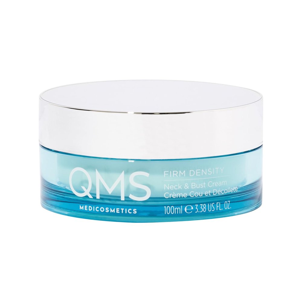 QMS Medicosmetics Firm Density Neck + Bust Cream Anti-Aging Cream to Lift, Firm + Nourish the Neck, Dcollet + Bust Areas For All Skin Types 3.38 oz