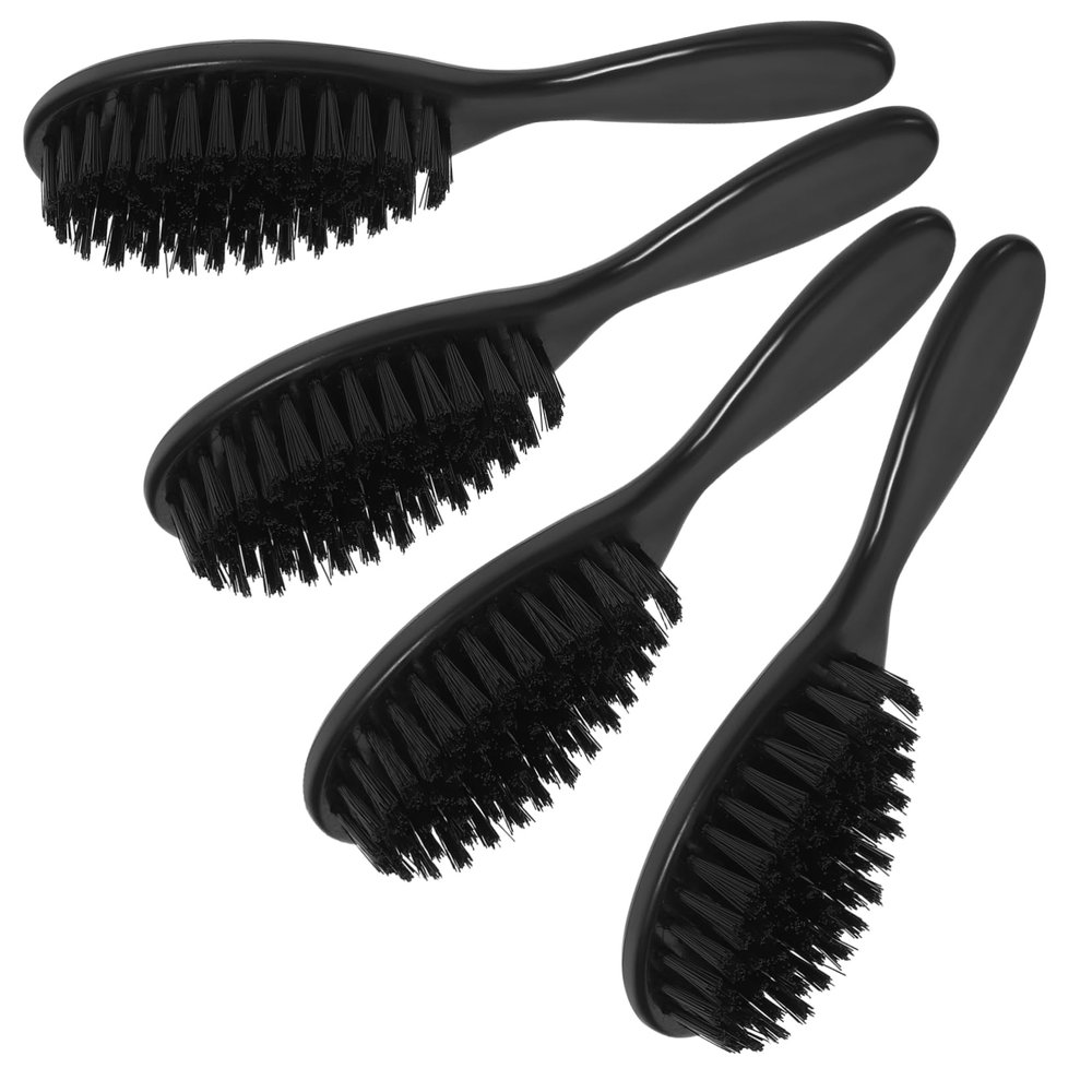 Gogogmee 4pcs Professional Beard Care Kit Soft Bristle Brush for Men Hair Tools for Shaving