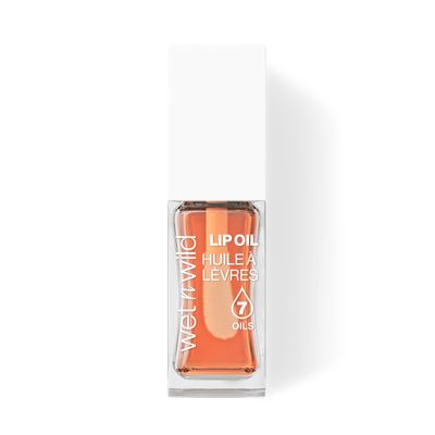 wet n wild Lip Oil - Lightweight, Non-Sticky, Hydrating & Nourishing Formula with 7 Conditioning Oils, Vegan & Cruelty-Free - Orange Blossom