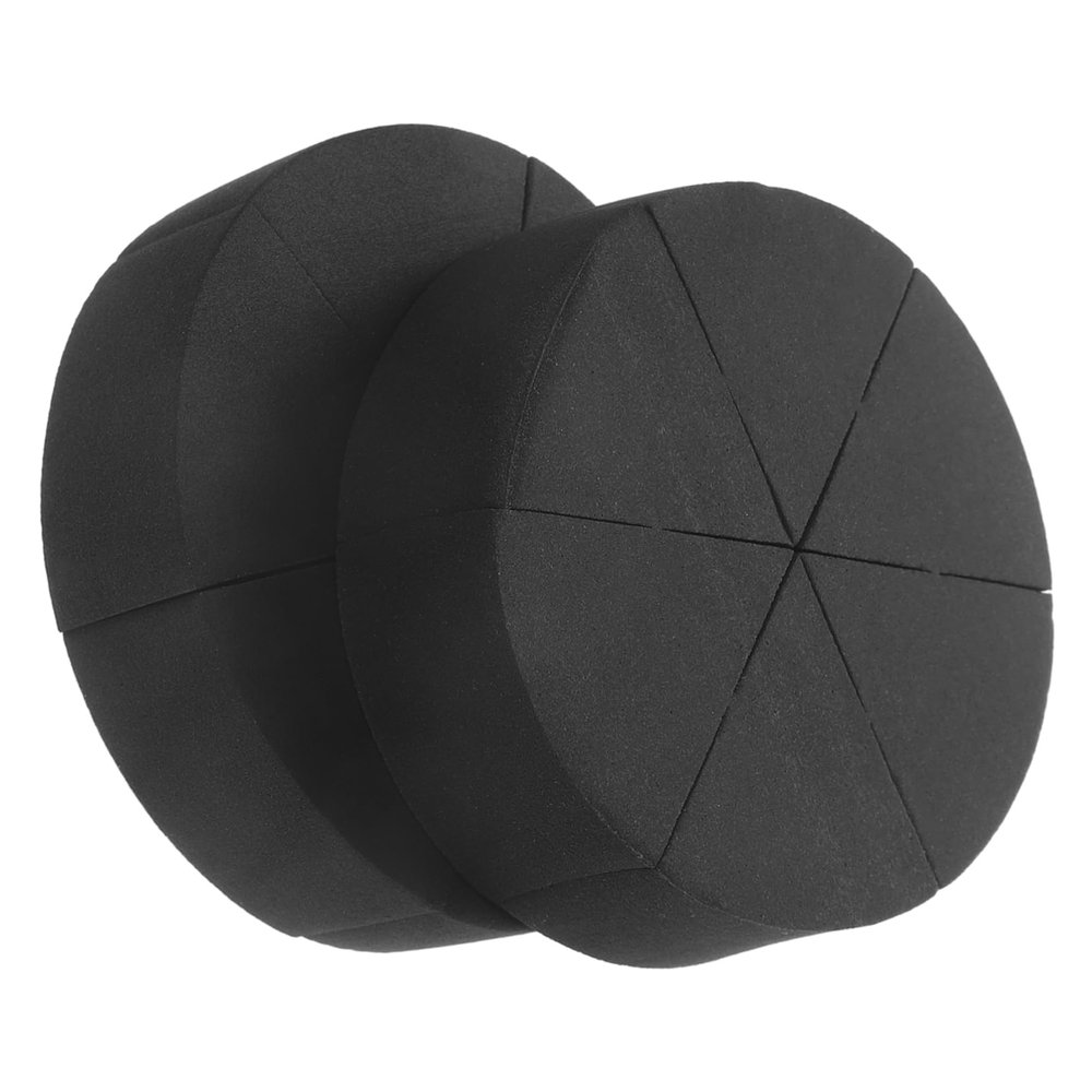 Baluue 12pcs Women Makeup Sponges Triangle Puff Blush Sponge Powder Puff for Foundation and Face