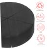Baluue 12pcs Women Makeup Sponges Triangle Puff Blush Sponge Powder Puff for Foundation and Face view 2