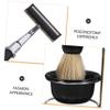 FOMIYES Manual Razor Set for Men Shaving Kit Brush Bowl Stand Travel Shaving Tools Kit view 3