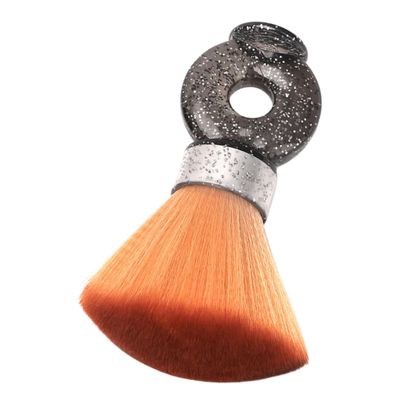 FOMIYES Barber Neck Duster Brush Comfortable Handle for Easy Cleaning and Grooming for Men Beard and Hair Care Portable Hair Duster for Home and Salon Use