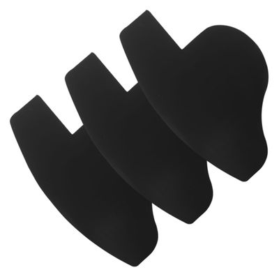 Baluue 3pcs Beard Shaping Tool Kit for Men Hairline Design Card for Precision Grooming Optimizes Beard Density and Shape Easy Use Stencil for Creative Haircuts