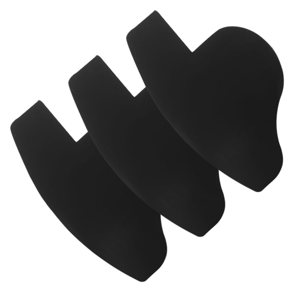 Baluue 3pcs Beard Shaping Tool Kit for Men Hairline Design Card for Precision Grooming Optimizes Beard Density and Shape Easy Use Stencil for Creative Haircuts