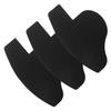 Baluue 3pcs Beard Shaping Tool Kit for Men Hairline Design Card for Precision Grooming Optimizes Beard Density and Shape Easy Use Stencil for Creative Haircuts view 1