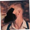 Baluue 3pcs Beard Shaping Tool Kit for Men Hairline Design Card for Precision Grooming Optimizes Beard Density and Shape Easy Use Stencil for Creative Haircuts view 2