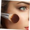 Baluue Fluffy Powder Foundation Brush for Women Versatile Blending Makeup Brush for Cream and Blush Application Chic White Design for Professional and Everyday Use view 2