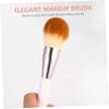 Baluue Fluffy Powder Foundation Brush for Women Versatile Blending Makeup Brush for Cream and Blush Application Chic White Design for Professional and Everyday Use view 3
