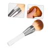 Baluue Fluffy Powder Foundation Brush for Women Versatile Blending Makeup Brush for Cream and Blush Application Chic White Design for Professional and Everyday Use view 4