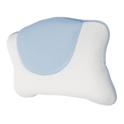 FOMIYES Bathtub Pillow with Suction Cups Soft Headrest for Neck and Back Support Non-Slip Design for Relaxing Baths and Spa Experience Lightweight and Washable Bath Accessories