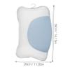 FOMIYES Bathtub Pillow with Suction Cups Soft Headrest for Neck and Back Support Non-Slip Design for Relaxing Baths and Spa Experience Lightweight and Washable Bath Accessories view 4