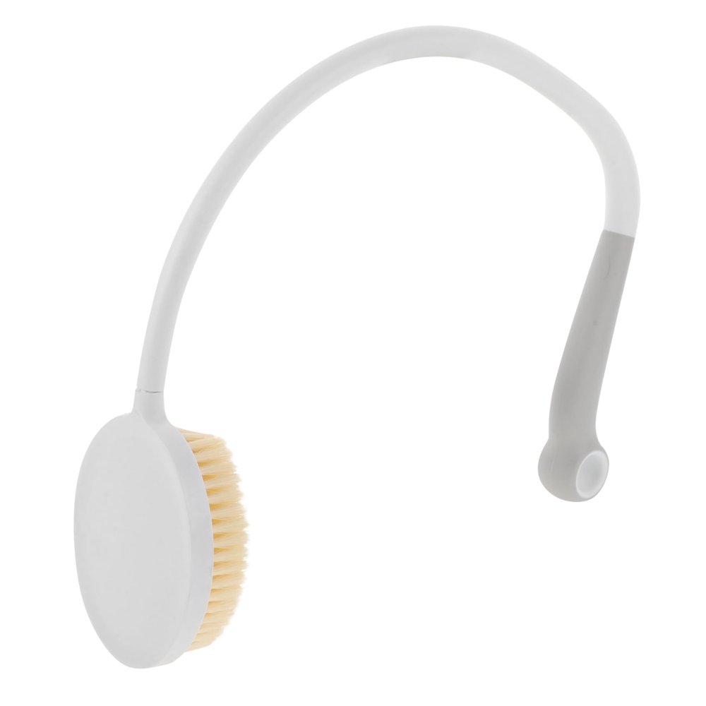 FOMIYES Elderly Disabled Person Bath Brush Portable Back Scrubber Shower Brush for Back Body Clean