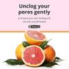 De La Cruz Grapefruit Facial Scrub - Face Exfoliator Scrub with Vitamin E, Papaya and Aloe Vera (0.6 Ounce (Trial Size)) view 3
