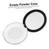 Baluue 2pcs Travel Powder Container Puff Lightweight Empty Makeup Powder Box for Compact for for Daily Use and Travel view 3