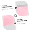 Beatifufu 2pcs Benefit Brow Tool Steel Eyebrow Comb Brush Grooming Kit for Women Portable Compact Design for Home Salon view 4