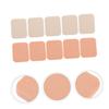 Baluue 10pcs Multipurpose Cosmetic Puff Square Makeup Pads for Face Body Soft Velour Applicators for Dry Wet Use for Foundation Powder Application view 2