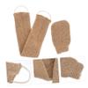 Baluue 2pcs Exfoliating Back Scrubber Bath Gloves Loofah Long Straps Body Scrubber Exfoliator for Women Men view 3