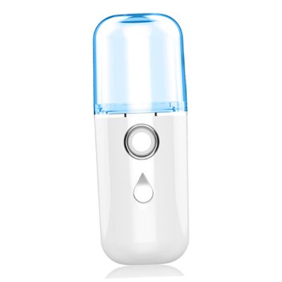 Beatifufu Nano Facial Mister Portable Humidifier Face Spray Mist Handheld Beauty Instrument USB Rechargeable for Water Replenishment Random Style