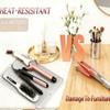 Heat Mat for Curling Iron, Oversize Silicone Resistant Mat for Hair Tools, Hot Pad for Hair Straightener, Flat Irons and Hot Hair Styling Tools Home Kitchen Travel Gym Salon Grey (15.7" x 11.8") view 2