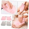 Beatifufu 2pairs Therapy Mitts Moisturizing Hand Covers for Paraffin Wax Treatment Elastic Bands for Dry Skin Care and Hand Nourishment view 4