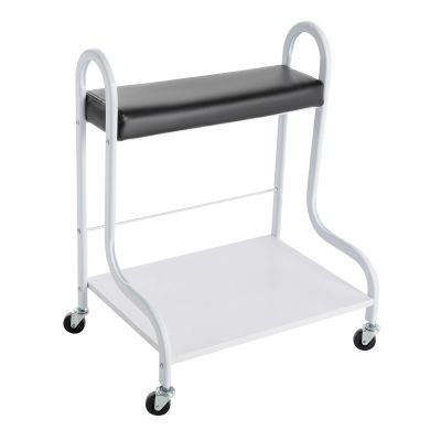 HAPPCUCOE Foot Bath Trolley,Portable Salon Trolley with Wheels,Beauty Salon Nail Or Foot Bath Spa Portable Esthetician Trolley Cart for Foot Rest Pedicure Manicure