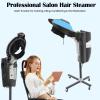Bacacoo Salon Hair Steamer, 110V 700W Multi-Function Steamer Machine, Standing Steamer, Hair Dyeing Perming Oil Treatment Machine with Wheels (Black) view 2