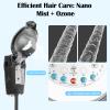 Bacacoo Salon Hair Steamer, 110V 700W Multi-Function Steamer Machine, Standing Steamer, Hair Dyeing Perming Oil Treatment Machine with Wheels (Black) view 4