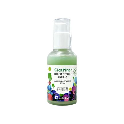 ABEREDE Cicapine Forest Needle Energy Calming & Poreless Serum 1.69 fl oz / 50ml, Cica + Pine Extract Soothing Serum, Hydrating Pore-Tightening, Lightweight Vegan K-Beauty, Vegan K-Beauty Skincare