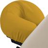 600TC Massage Table Sheet Set-100% Egyptian 3-Piece Massage Sheet Set-Ultra-Light,Premium Facial Bed Cover,Wrinkle Free, Includes Flat Sheet,Fitted Sheet with Face Cradle Cover [ Gold Solid ] view 3