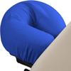 600TC Massage Table Sheet Set-100% Egyptian 3-Piece Massage Sheet Set-Ultra-Light,Premium Facial Bed Cover,Wrinkle Free, Includes Flat Sheet,Fitted Sheet with Face Cradle Cover [ Royal Blue Solid ] view 3