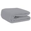 600TC Massage Table Sheet Set-100% Egyptian 3-Piece Massage Sheet Set-Ultra-Light,Premium Facial Bed Cover,Wrinkle Free, Includes Flat Sheet,Fitted Sheet with Face Cradle Cover [ Silver Grey Solid ] view 4