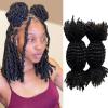 100% Human Hair Springy Twist Braiding Hair for Dreadlock Hair Bulk Human Hair Twist Afro Kinky Human Hair Extensions Natural Color For Women 22 Inch 200g view 1