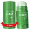 ZGMAOT Green Tea Clay Stick Mask For Skin Care,Deep Cleanse,Blackhead Remover,Moisturizes Oil Control Face Mask,Skin Detoxifying Face Stick Mask for all Skin Types,Green Stick Mask (2 Pack) view 1